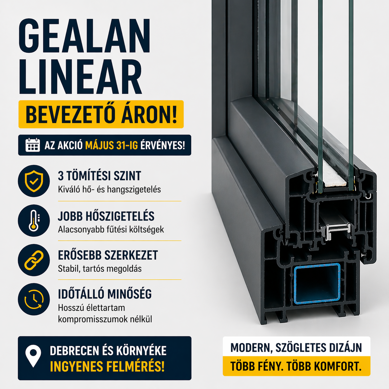Gealan Linear profil